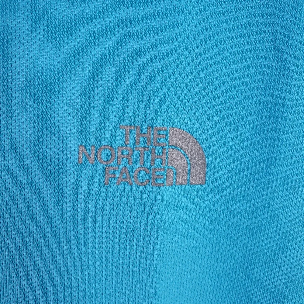 The North Face T-Shirt Women's XL Turquoise Blue‎ Short Sleeve Breathable Top - Picture 6 of 12